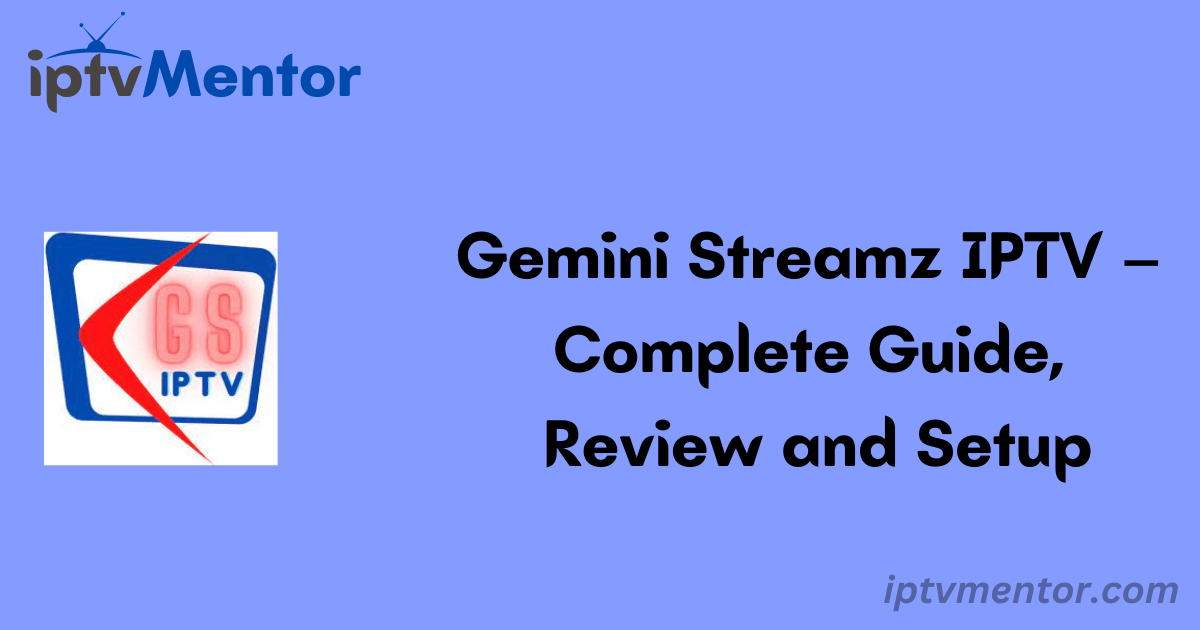 Gemini Streamz IPTV