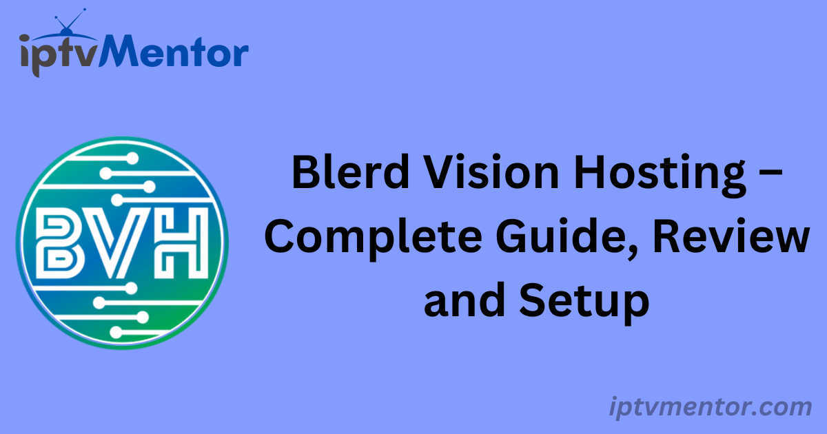 Blerd Vision Hosting